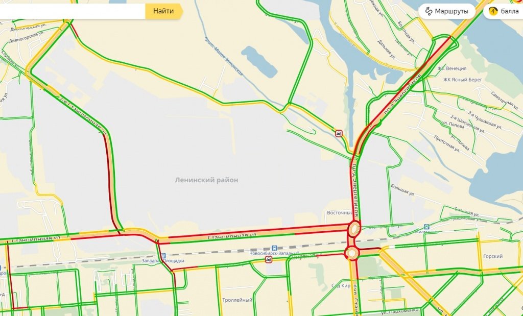 Карта ремонта дорог новосибирск