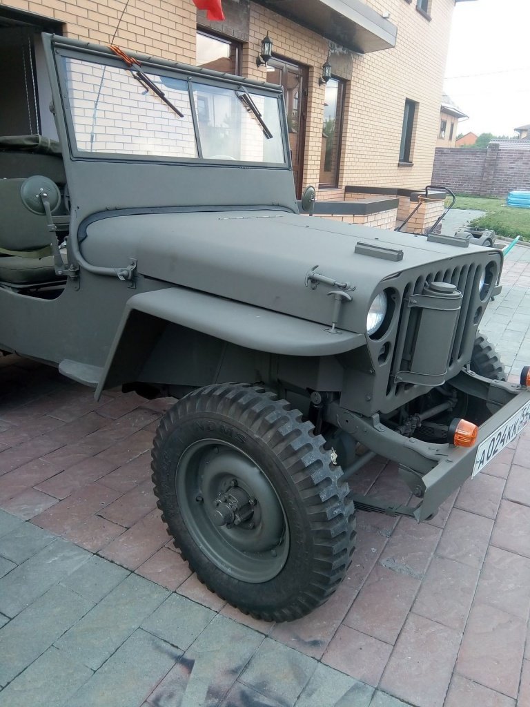 Jeep Willys 1943 года выпуска