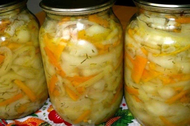 12 бесподобных салатов из кабачков и помидоров на зиму