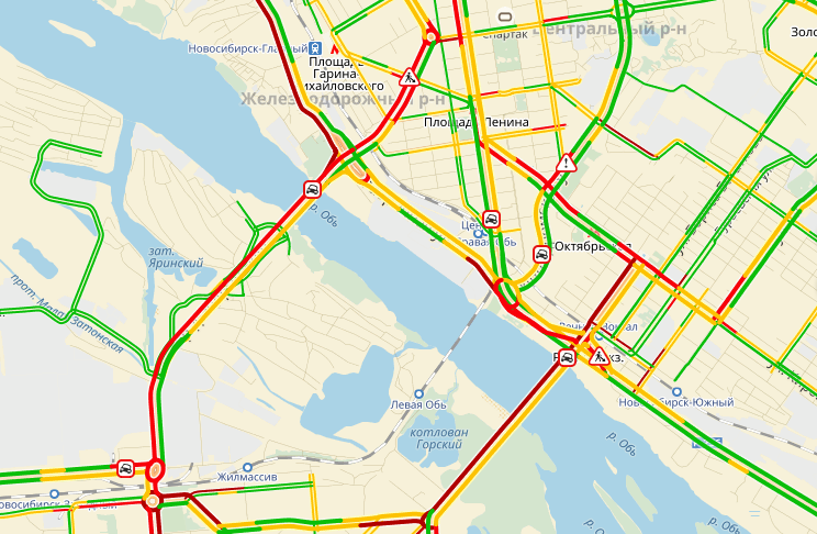 Карта транспорта новосибирск онлайн движения