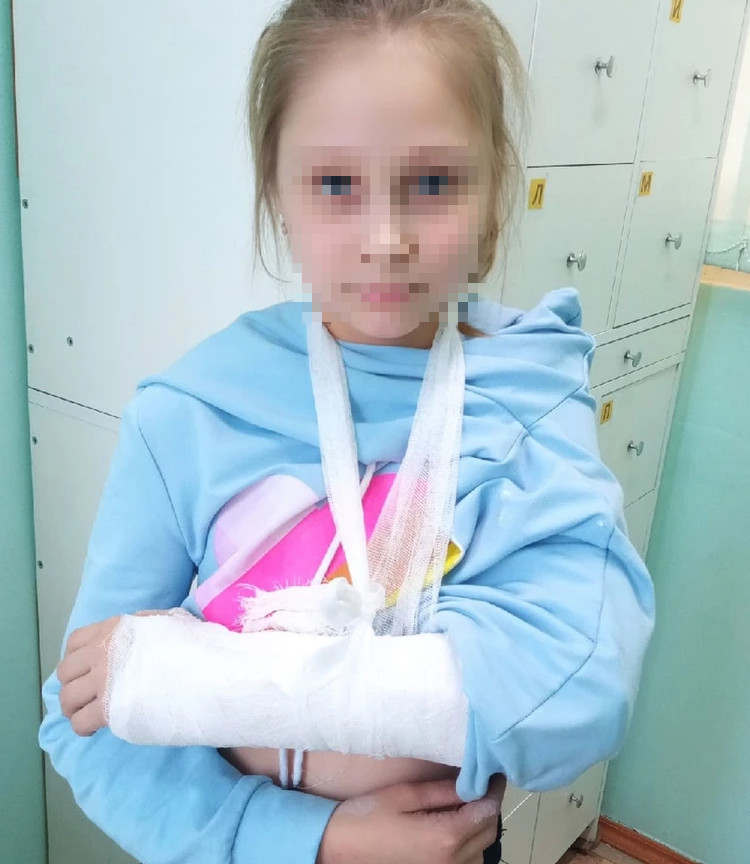 В москве шестиклассница выпрыгнула