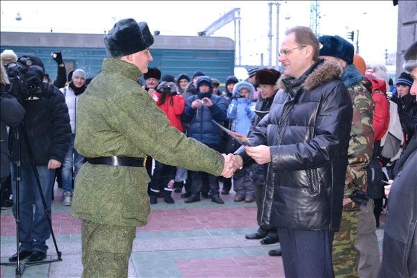 Новосибирские призывники будут служить в Президентском полку
