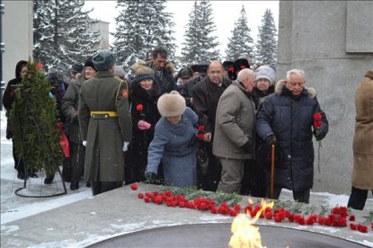 В Новосибирске отпраздновали юбилей победы наших войск под Москвой