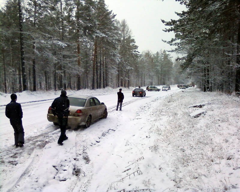 Водители хотят покатать мэра Новосибирска по сугробам