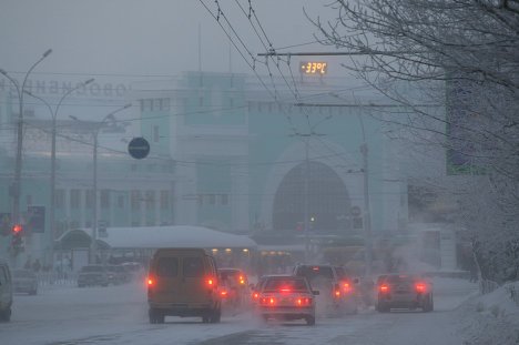 К выходным Новосибирск подморозит