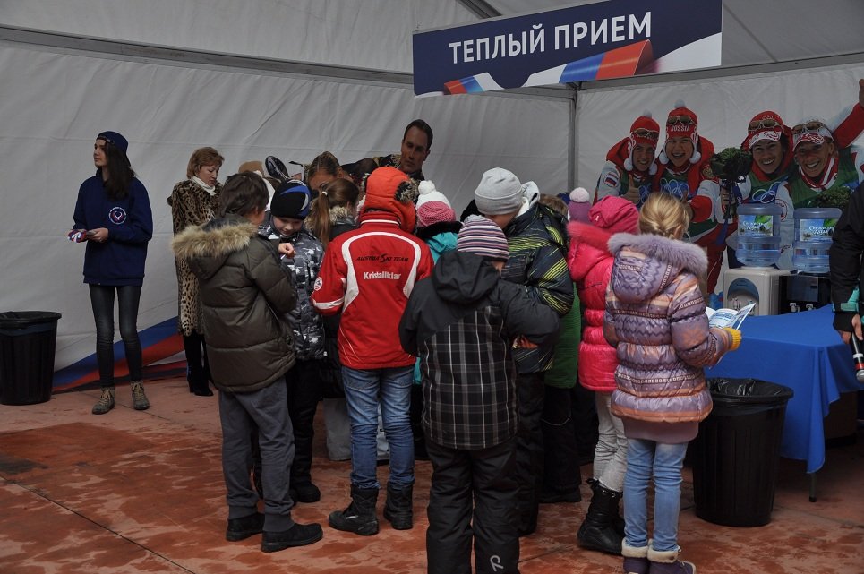 Дом олимпийской команды России работал в Новосибирске два дня