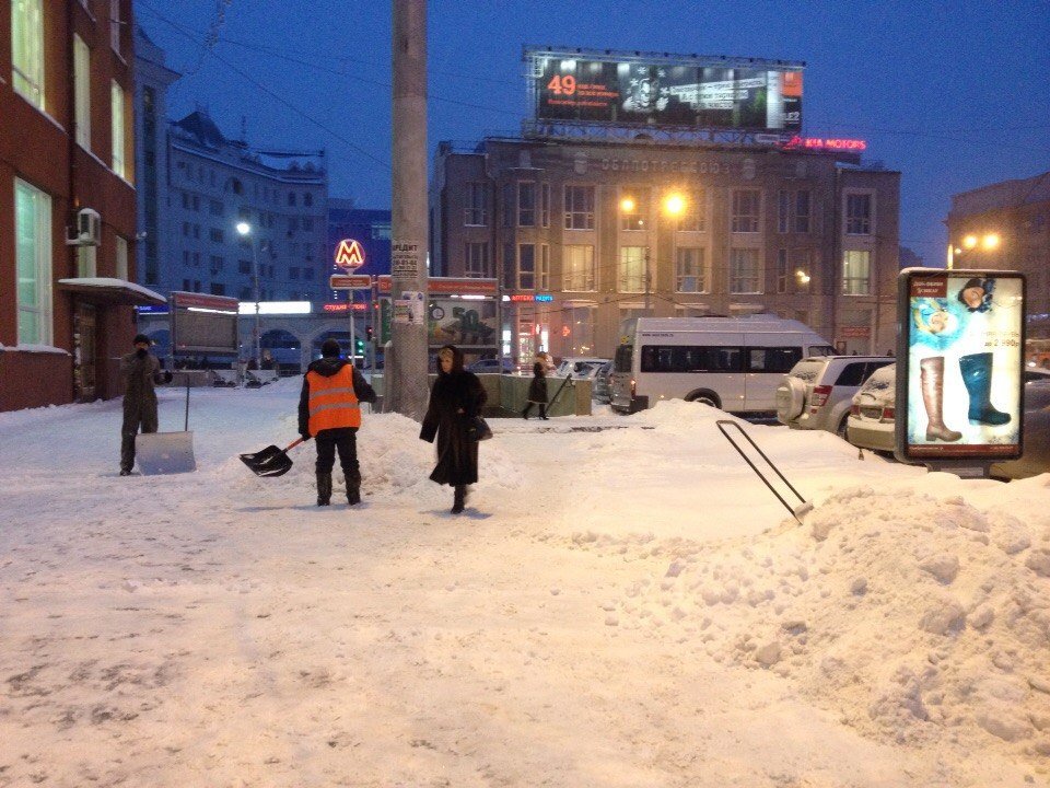 Новосибирск завалит снегом перед морозами до –27⁰С
