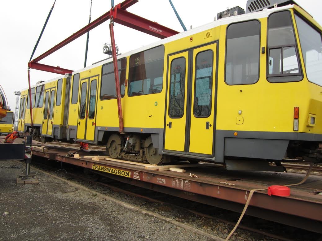 Новосибирск купил желтые немецкие трамваи