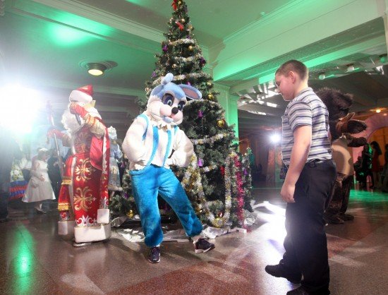 Губернаторская елка прошла в Новосибирске