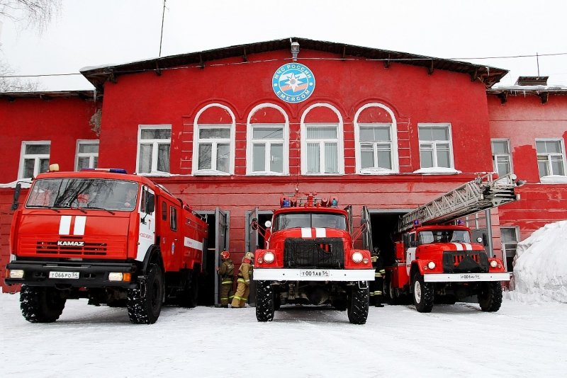 Пожарная станция фото