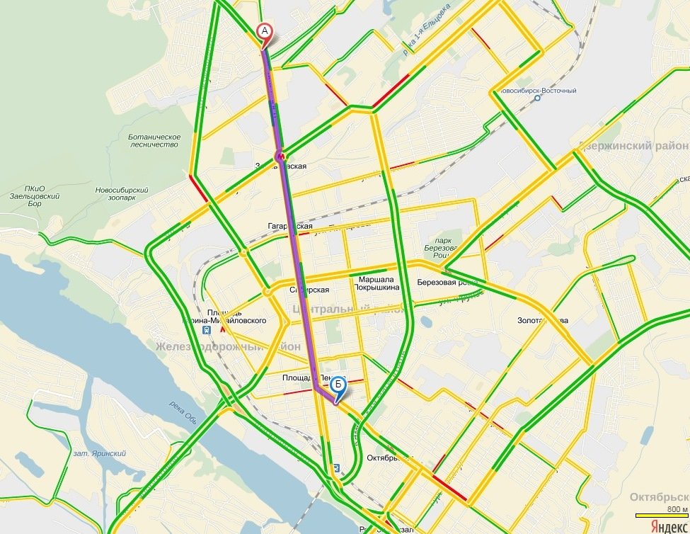 Карта загруженности дорог нижний новгород