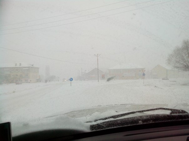 Снегопады подбираются к Новосибирску