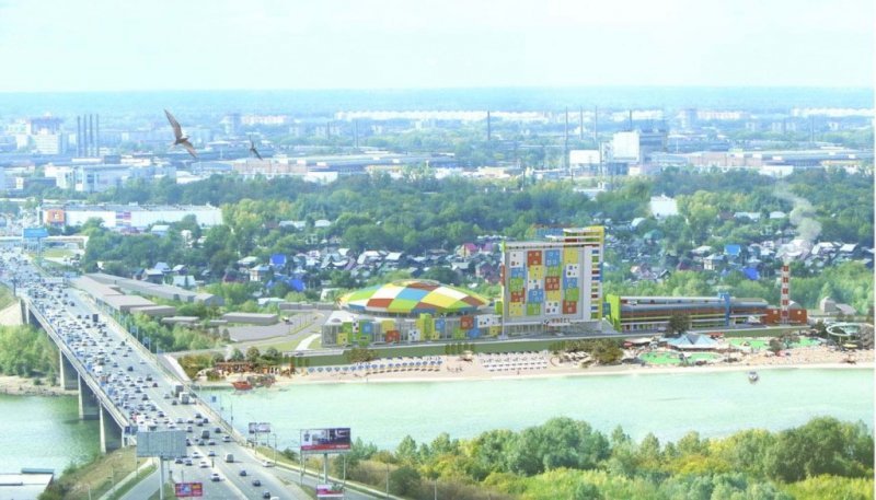 Названы сроки сдачи аквапарка в Новосибирске