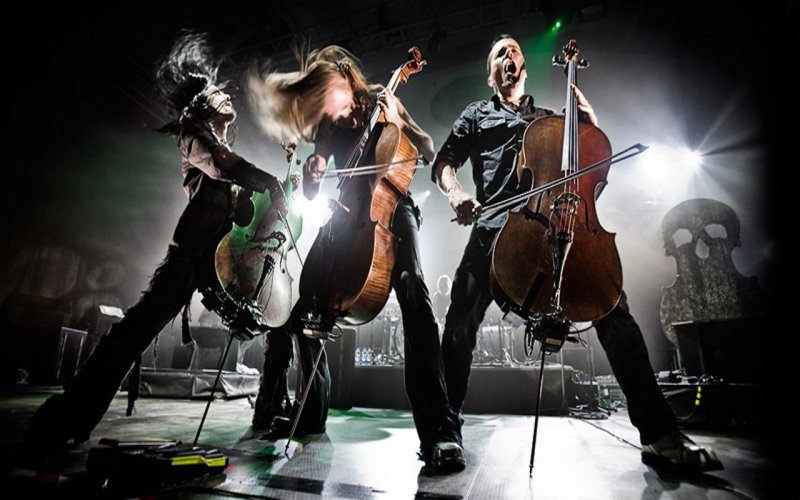 Apocalyptica сыграла гимн России на концерте в Новосибирске