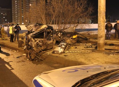 Погоня ГИБДД за Toyota закончилась гибелью водителя иномарки