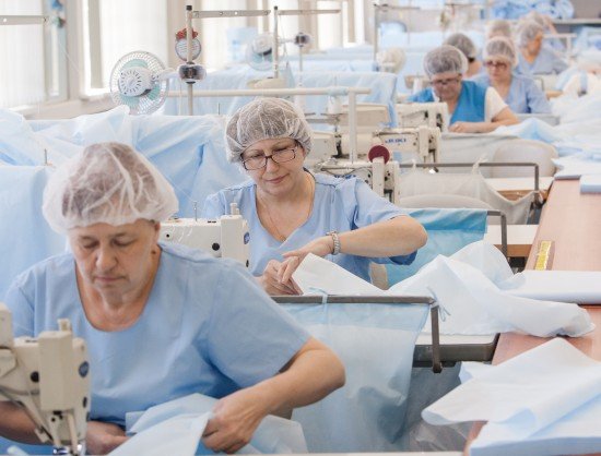Производство медицинской одежды запустили под Новосибирском