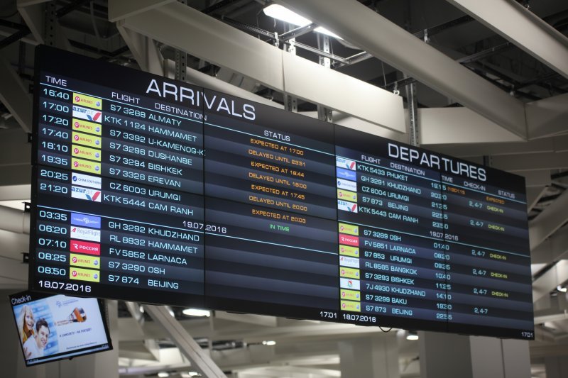 Расписание самолетов аэропорт толмачево