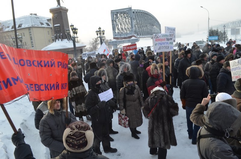 ТОСы присоединились к протесту против роста тарифов ЖКХ