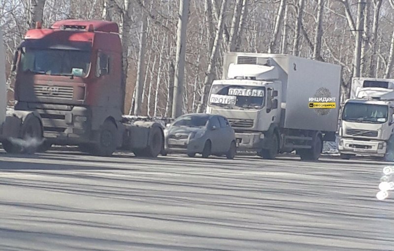 Новосибирские водители начали забастовку против «Платона»