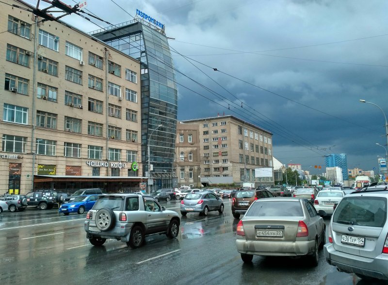 Похолодание и грозы идут в разгоряченный Новосибирск