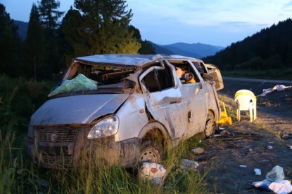 Четверо новосибирцев погибли в аварии на Чуйском тракте