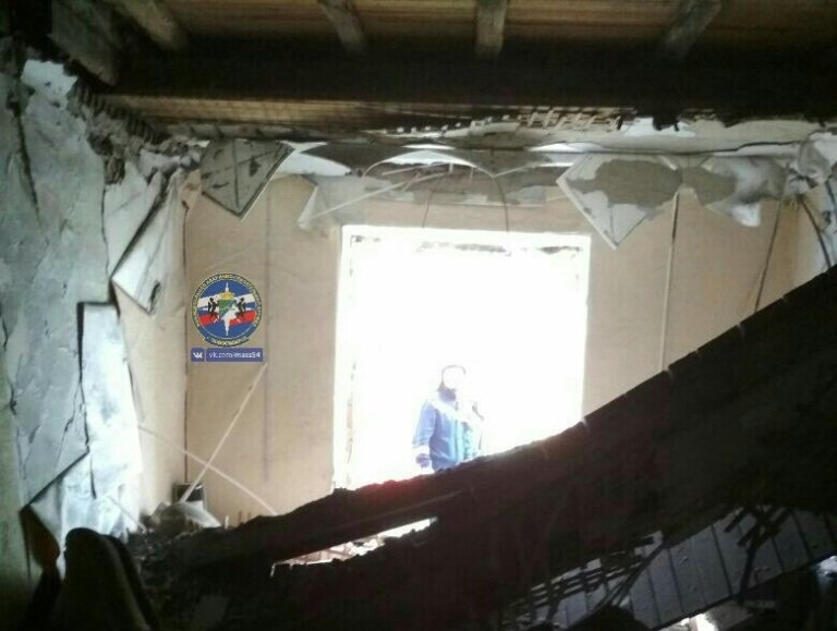 Пострадавший от взрыва дом признали непригодным для жилья