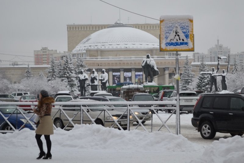 Морозы до –18 идут в Новосибирскую область