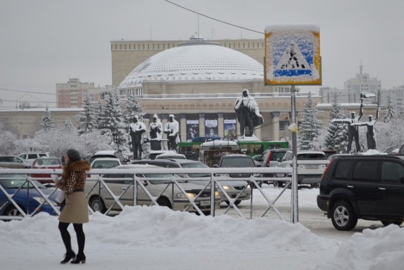 Похолодание до –26 надвигается на Новосибирскую область