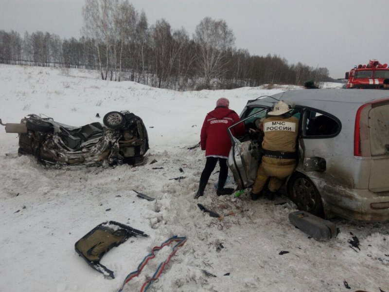Шесть человек погибли в ДТП на трассе под Новосибирском