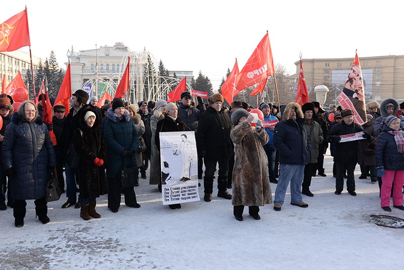 Коммуниста задержали за агитацию на митинге за честные выборы