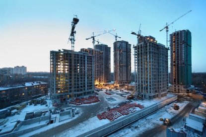 Ввод жилья вырос в начале года в Новосибирской области