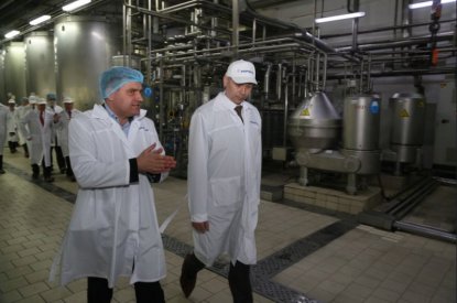 Молочный завод запустил комплекс по очистке воды