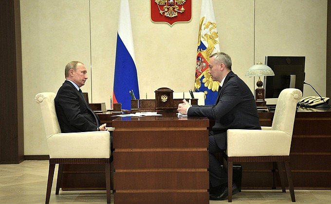 Травников отчитался перед Путиным: «Я уже сибиряк»