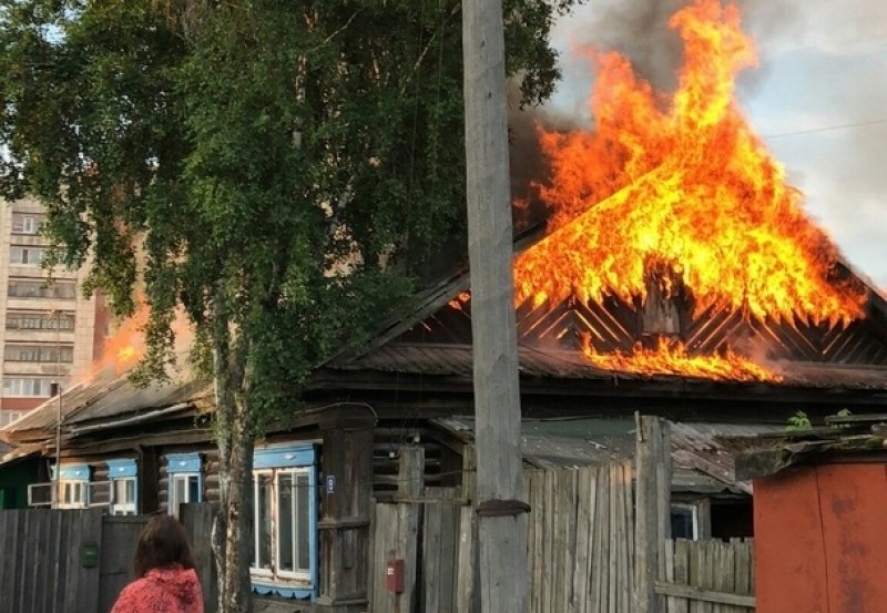 Число пожаров увеличилось в Новосибирской области