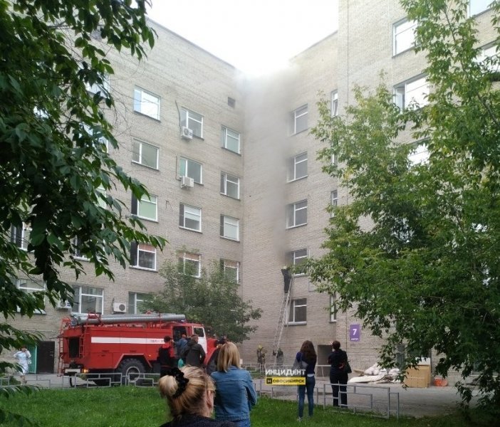  Пожар в ожоговом отделении: в городе горит областная больница 