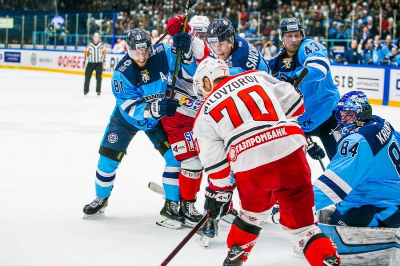 «Сибирь» проиграла пятый матч подряд на старте чемпионата КХЛ