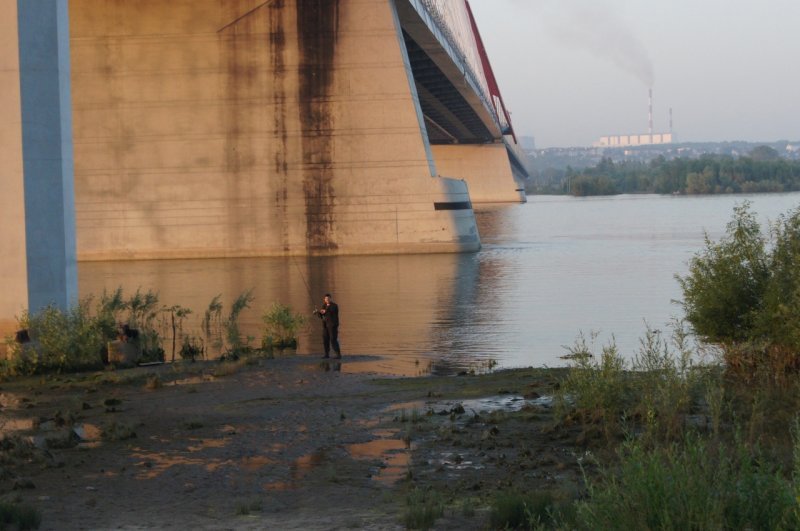 Мужчина исчез под Бугринским мостом в Новосибирске