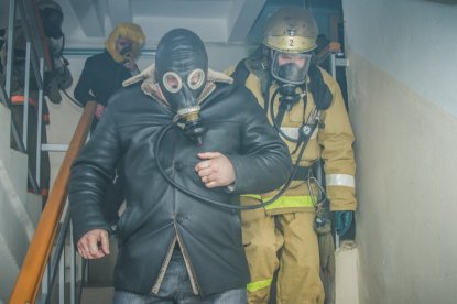 20 человек эвакуировались из-за пожара на Никитина