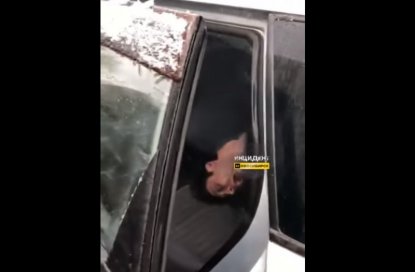 «Одержимый» водитель устроил ДТП в Новосибирске (видео, 18+)