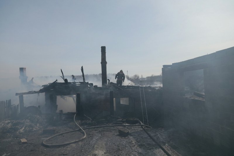 Пожарные предотвратили взрыв газа в Раздольном