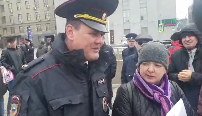 В полиции опровергли сообщение о задержаниях на Первомае
