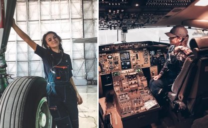 Крутить детали, любить самолеты: история девушки-авиамеханика