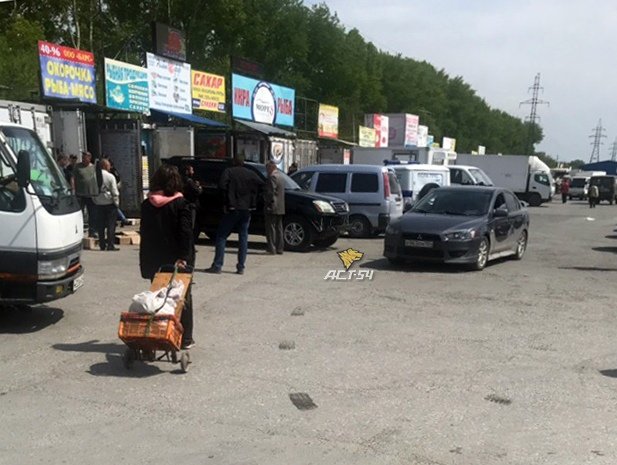 Один человек пострадал при взрыве газа на рынке в Новосибирске