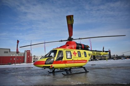 Новосибирская область получила вертолет санавиации