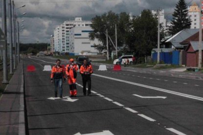 Новый участок улицы Титова открыли в Новосибирске