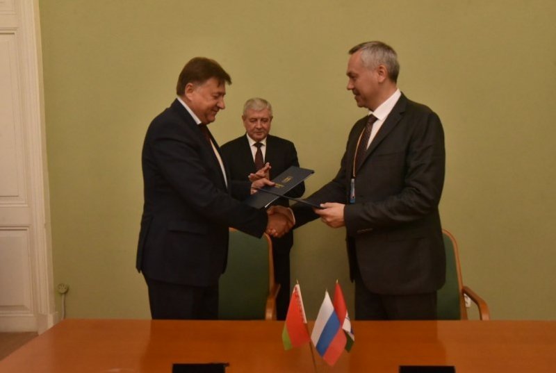 Новосибирская область продолжит сотрудничество с Беларусью