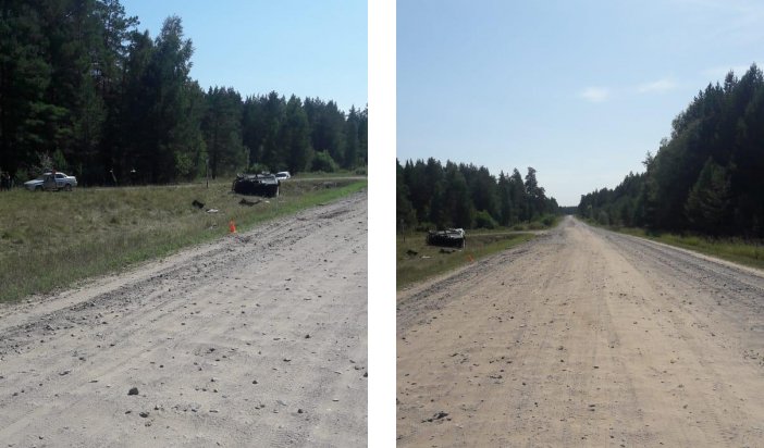 Водитель «УАЗа» разбился на сельской дороге