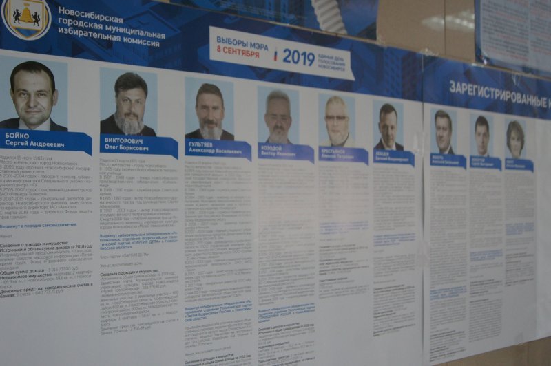 44 млн потратили на выборы кандидаты в мэры Новосибирска