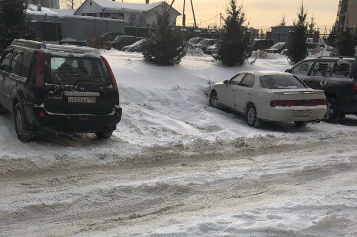 Непогода и снежные завалы  привели к всплеску ДТП в городе