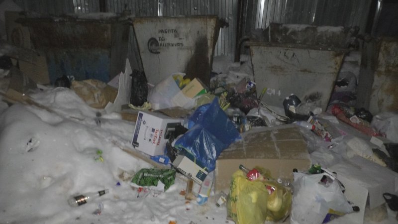 «Три дня  в мусоре!»: жителей Первомайки посетил символ года 